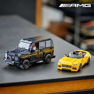 LEGO Klocki Speed Champions 76924 Mercedes-AMG G 63 i Mercedes-AMG SL 63