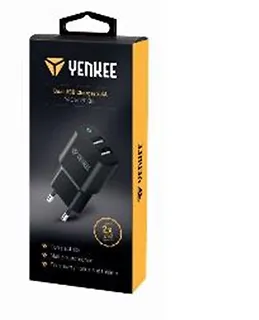 YENKEE Ładowarka sieciowa 2 x USB A 12W 2.4A