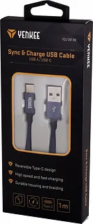 YENKEE Kabel USB A 2.0 / USB C transfer danych 480Mb/s /3A