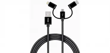 YENKEE Kabel USB A na USB C/Micro USB/Lightning 2.1/3/2.4 A