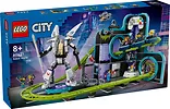 LEGO Klocki City 60421 Park Świat Robotów z rollercoasterem