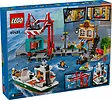 LEGO Klocki City 60422 Nadmorski port ze statkiem towarowym