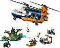 LEGO Klocki City 60437 Helikopter badaczy dżungli w bazie