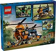 LEGO Klocki City 60437 Helikopter badaczy dżungli w bazie