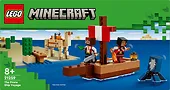 LEGO Klocki Minecraft 21259 Rejs statkiem pirackim