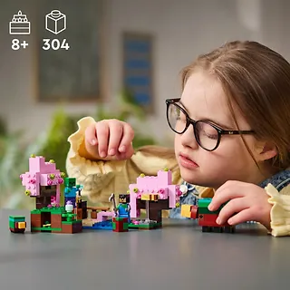 LEGO Klocki Minecraft 21260 Wiśniowy ogród