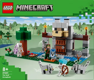 LEGO Klocki Minecraft 21261 Wilcza twierdza