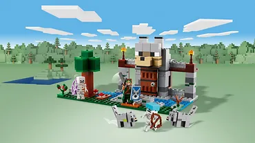 LEGO Klocki Minecraft 21261 Wilcza twierdza