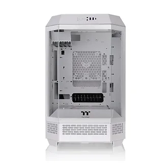 Thermaltake Obudowa - The Tower 300 Tempered Glass x 3, CT140 Fan x 2 Biała