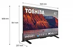 Toshiba Telewizor LED 43 cale 43LA2363DG