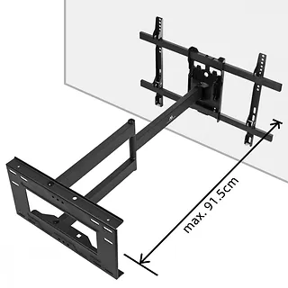 Maclean Uchwyt do TV ramię 91,5 cm 37-70' 45kg MC-985