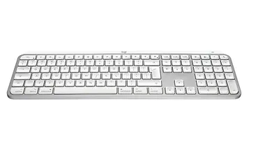 Logitech Klawiatura bezprzewodowa MX Keys S for Mac Pale Grey US 920-011638