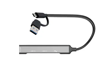 i-tec Hub USB-C/USB-A Metal 1x USB 3.0 + 3x USB 2.0