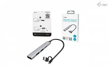 i-tec Hub USB-C/USB-A Metal 1x USB 3.0 + 3x USB 2.0