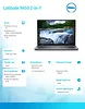 Dell Notebook Latitude 9450 2in1 Win11Pro Ultra 7 165U/32GB/512GB SSD Gen4/14.0 QHD+ Touch/Int/FgrPr/FHD/IR Cam/Mic/WLAN+BT/Backlit Kb/3C/vPro/3YPS