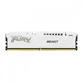 Kingston Pamięć DDR5 Fury Beast 64GB(2*32GB)/6000 CL30 EXPO biała