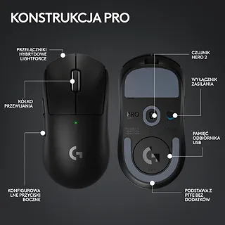 Mysz Logitech G Pro X 2 Superlight Czarny