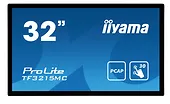 IIYAMA Monitor dotykowy 32 cale TF3215MC-B2 POJ.30PKT.VA.VGA.HDMI.DP.500cd/m2.3000:1/8ms.24/7.7H.IP65(front).PION/POZIOM.200x200mm(vesa)