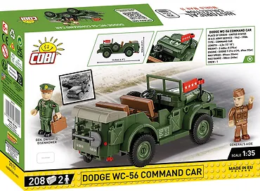 Cobi Klocki Klocki Dodge WC-56 Command Car