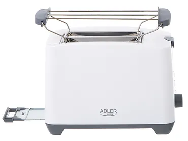 Toster Adler AD 3216 biały 1000 W lampka ruszt