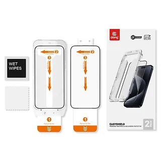 CRONG Szkło hartowane EasyShield 2-Pack - iPhone 14 / iPhone 13 / iPhone 13 Pro (2 sztuki)