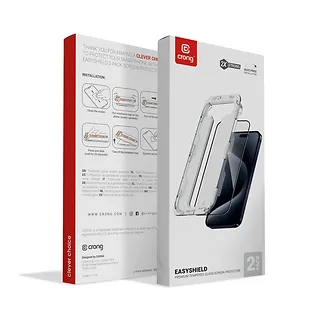 CRONG Szkło hartowane EasyShield 2-Pack -  iPhone 15 Pro (2 sztuki)