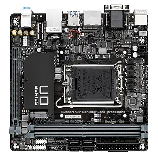 Gigabyte Płyta główna H610I DDR4 s1700 2DDR4 HDMI/DP M.2 mITX