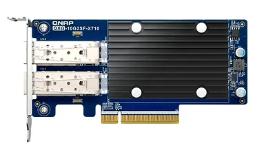 QNAP Dwuportowa sieciowa karta rozszerzeń QXG-10G2SF-X710 10GbE d-p SFP+ network expand card