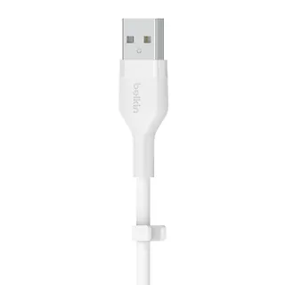 Belkin Kabel BoostCharge USB-A do USB-C silikonowy 1m, biały