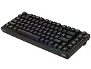 Klawiatura mechaniczna bezprzewodowa SAVIO PHENIX Gateron Red Pro, ABS