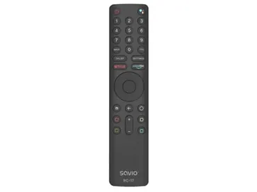 Pilot uniwersalny/zamiennik do TV XIAOMI SAVIO RC-17 - SMART TV, NETLIX, PRIME VIDEO