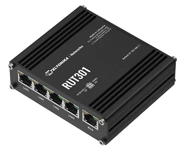 TELTONIKA Router RUT301  4xLAN, 1xWAN, USB 2.0, 2xDI, 2xDO