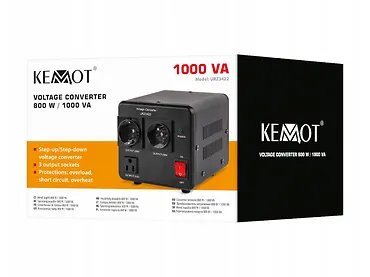 Konwerter napięcia KEMOT 800 W / 1000 VA