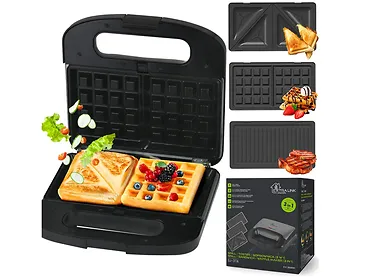 Opiekacz Extralink Smart Life Grill Sandwich & Waffle Maker SJ-37A 1000W