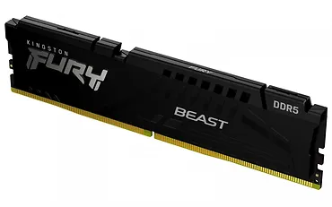 Kingston Pamięć DDR5 Fury Beast 16GB(1*16GB)/6800 CL34 EXPO czarna