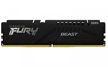 Kingston Pamięć DDR5 Fury Beast 16GB(1*16GB)/6800 CL34 EXPO czarna