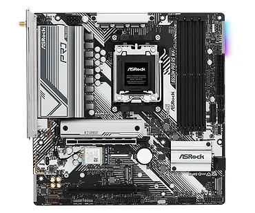 ASRock Płyta główna B650M PRO RS WIFI AM5 4DDR5 HDMI/DP mATX