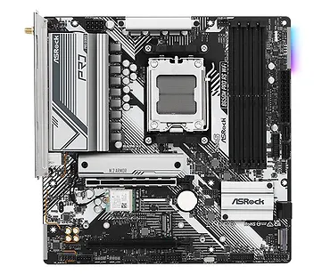 ASRock Płyta główna B650M PRO RS WIFI AM5 4DDR5 HDMI/DP mATX