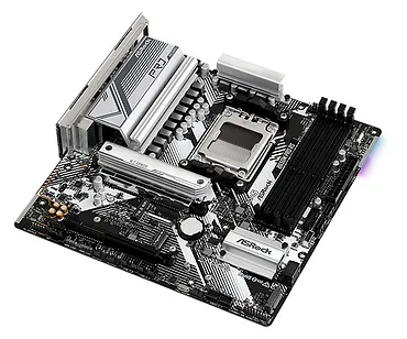 ASRock Płyta główna B650M PRO RS AM5 4DDR5 HDMI/DP mATX