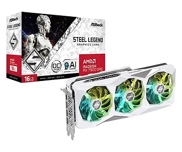 ASRock Karta graficzna RX 7900 GRE STEEL LEGEND 16GB OC GDDR6 256bit