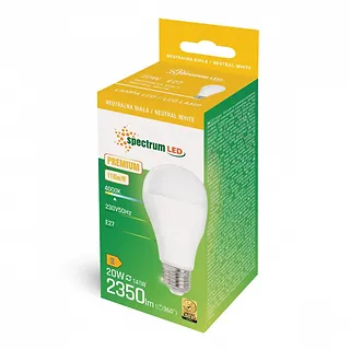 Żarówka LED GLS E27 20W NW 4000K 2300lm 230V