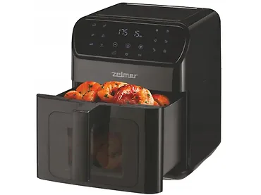 Frytkownica beztłuszczowa ZELMER ZAF6500 Air Fryer Czarna