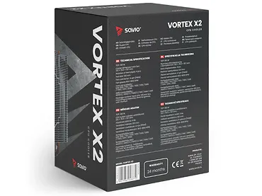 Chłodzenie CPU SAVIO VORTEX X2 ARGB