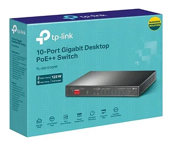 TP-LINK Przełącznik 10xGE PoE+/PoE++  SG1210PP