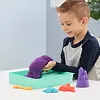 Spin Master Zestaw KINETIC SAND - Piaskownica fioletowy