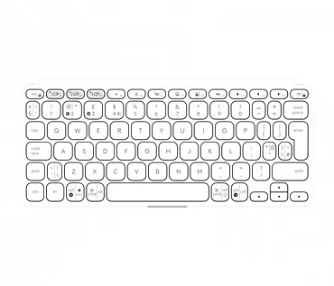 Logitech Klawiatura Keys-To-Go 2 jasnoszara US