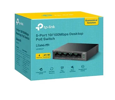 TP-LINK Przełącznik LS105LP 5xFE PoE