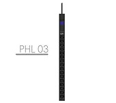 PowerWalker Listwa zasilająca rack pdu 19"  10a 16x iec c13 3m iec c14      miernik pionowa czarna