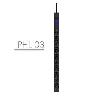 PowerWalker Listwa zasilająca rack pdu 19"  10a 16x iec c13 3m iec c14      miernik pionowa czarna