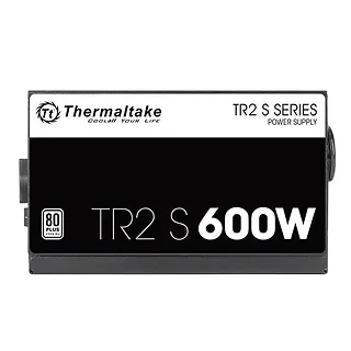 Thermaltake Chłodzenie TR2 S Black 600W (80+ 230V EU, 2xPEG, 120mm, Single Rail)